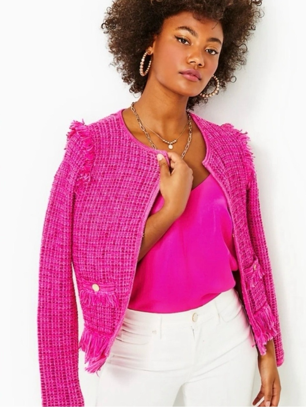 Lilly Pulitzer Fringe Blazer